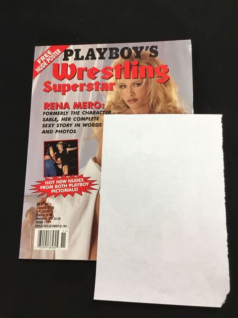 Playboy S Wrestling Superstar Sable Rena Mero Special Edition