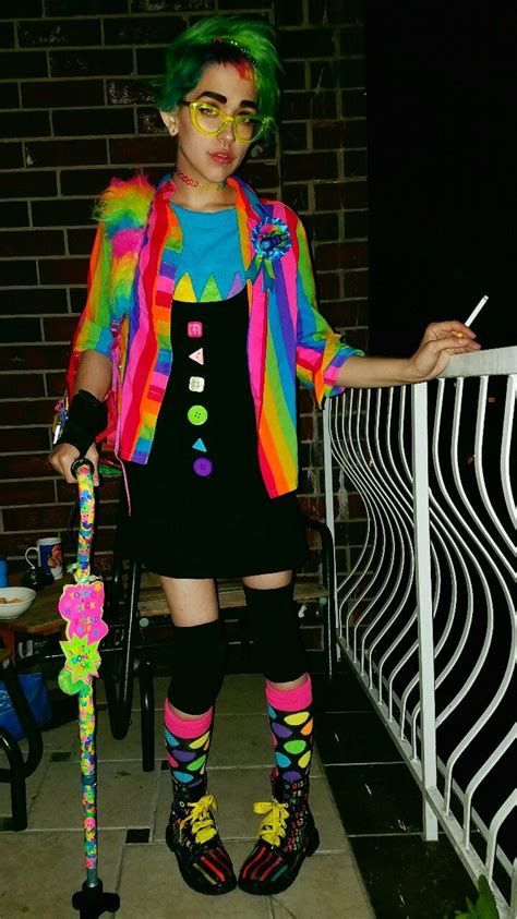 Clownpunk Inspiration Clowncore Fashion Colorful Fashion Scene Fashion