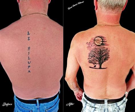 Cover Up Tree Tattoo