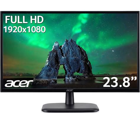 Acer Ek240yabi Full Hd 238 Ips Lcd Monitor Black Fast Delivery