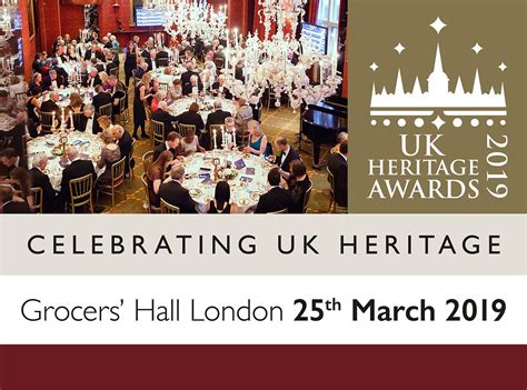 UK Heritage Awards 2019 - Visit Heritage | Heritage, 10 ...