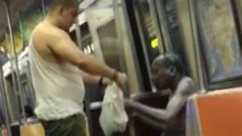 Video Stranger Gives Homeless New York Man His Shirt Newshub