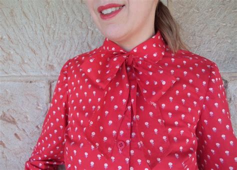 free pattern pussycat bow red blouse with bow the craft of clothes