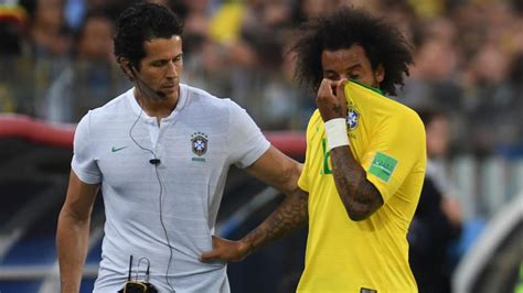 Fifa World Cup 2018 Serbia Vs Brazil Marcelo Is The Latest Brazilian To Suffer An Injury