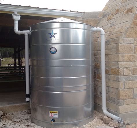 Galvanized Steel Water Storage Cistern Tank 300 Gallon