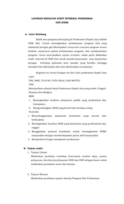 Banyak orang yang takut ketika menghadapi pisikotes dikarenakan memang tes ini merupakan tes yang cukup sulit bagi sebagian. Contoh Laporan Audit Internal Sekolah - Nusagates