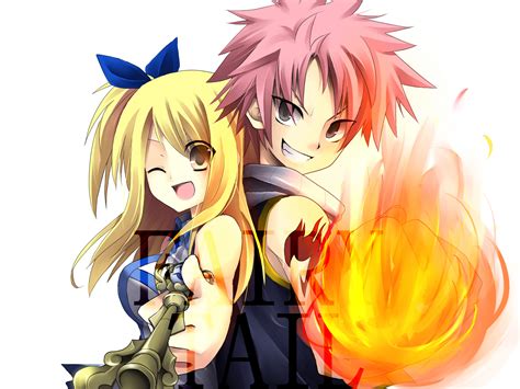 Fairy Tail Wallpaper Lucy And Natsu