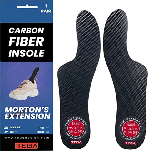 Morton´s Extension Orthotic Carbon Fiber Very Rigid Insole 1 Pair Mortons Toe