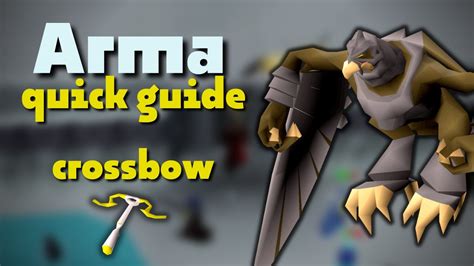 Armadyl Quick Guide Basic Crossbow Setup Osrs Youtube