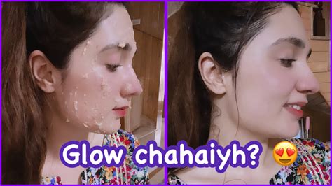 Eid Special Glow Mask Cotton Soft Skin Youtube