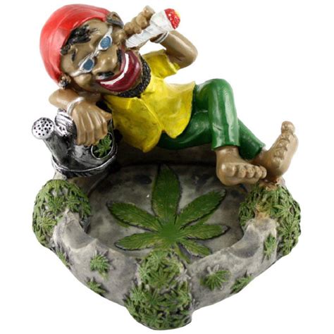Genaositun Jamaican Chilling Man With Glasses Holding Cigarette Ashtray Wayfair Canada
