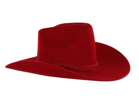 Red Cowboy Hats Tag Hats