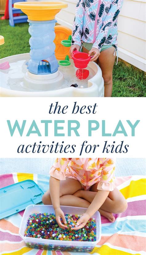 8 Best Summer Outdoor Water Play Activities For Kids The Littles And Me