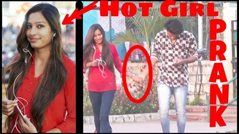 Hot Girl Holding Strangers Hands Prank Epic Reaction Pranks In India Youtube