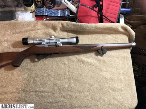 Armslist For Sale Ruger 1022 Stainless Steel Scope