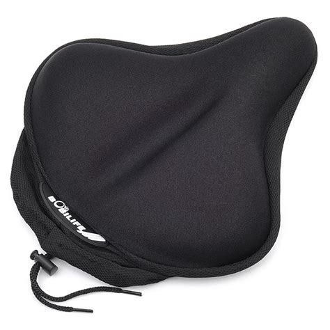 Bobilife Thick And Large Wide Gel Bike Saddle Seat Cushion Cover