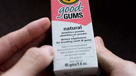 Review Good Gums Good Gums Natural Dentrifrice Powder Myrrh Peppermint