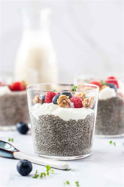 Easy Chia Pudding {only 3 Ingredients} Cook And Hook