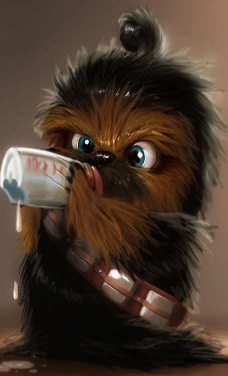 Baby Chewbacca Star Wars Art Star Wars Fans Star Wars Love