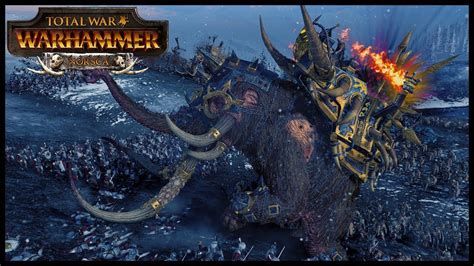 Norsca Rises Total War Warhammer Norsca Dlc Gameplay Youtube