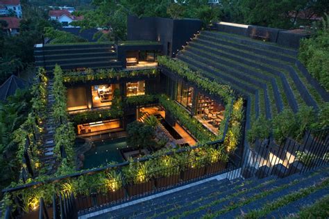 Chang Architects Creates Stepped Garden On Roof Of House In Singapore