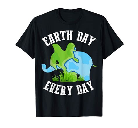 Earth Day Every Day Shirt Vintage Elephant Earth Day T Shirt
