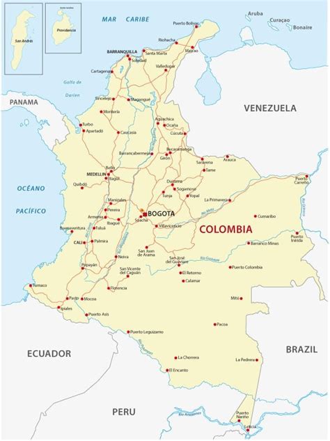 Map Of Colombia Colombia Flag Facts And Best Places To Visit Best