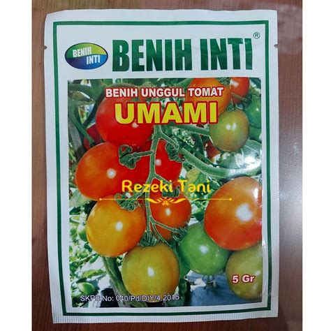 Benih Tomat Umami Gr Benih Inti Lazada Indonesia