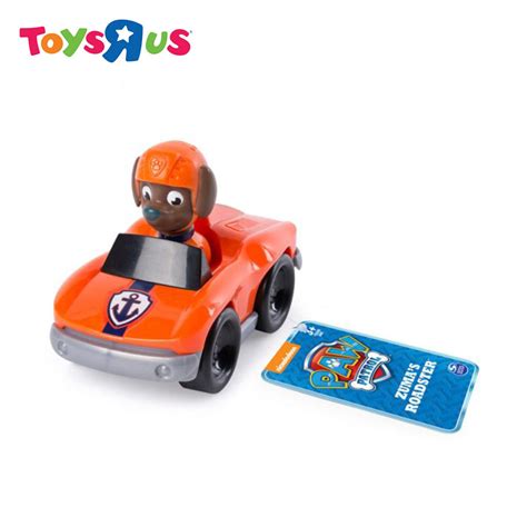 Paw Patrol Pull And Go Rescue Racer Zuma Roadster Toys R Us