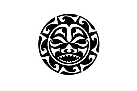 Manaia Polynesian Tattoo Svg Cut File By Creative Fabrica Crafts