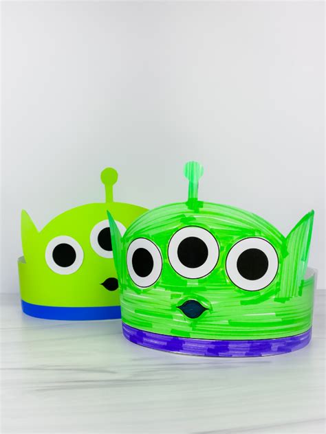 Toy Story Alien Headband Craft For Kids Simple Everyday Mom