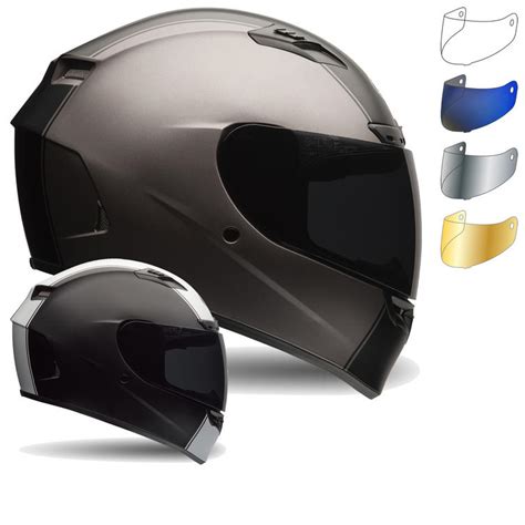 You can open and close. Bell Qualifier DLX Motorcycle Helmet & Iridium Visor ...