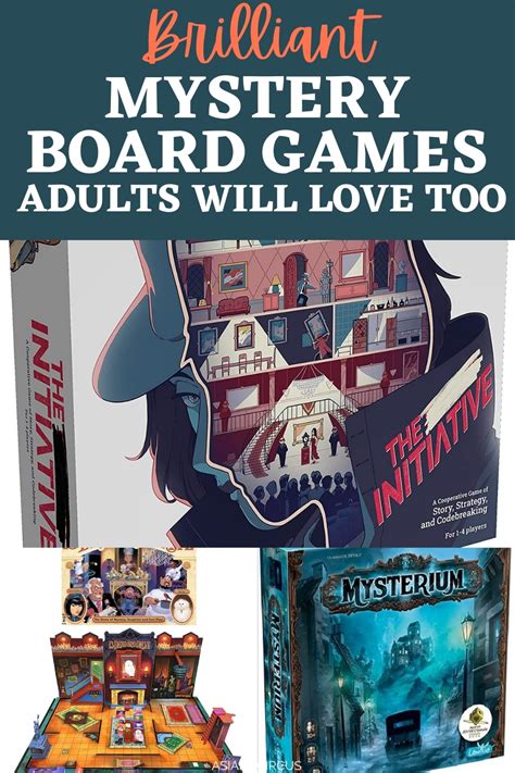 Best Mystery Board Games For Adults Asiana Circus
