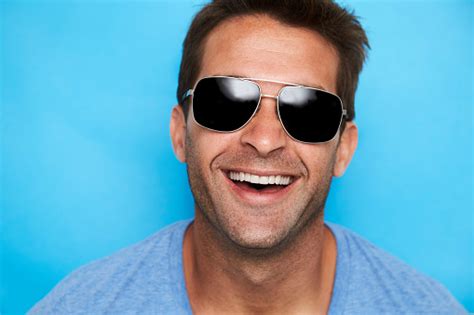 Smiling Cool Guy Stock Photo Download Image Now Sunglasses Only
