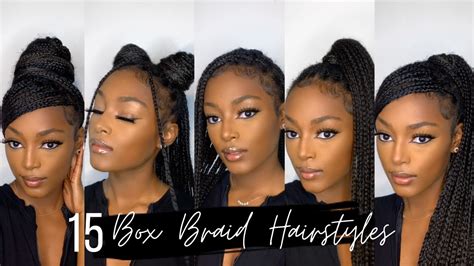 Ways Of Styling Knotless Braids The Beloved Protective Style Can Be