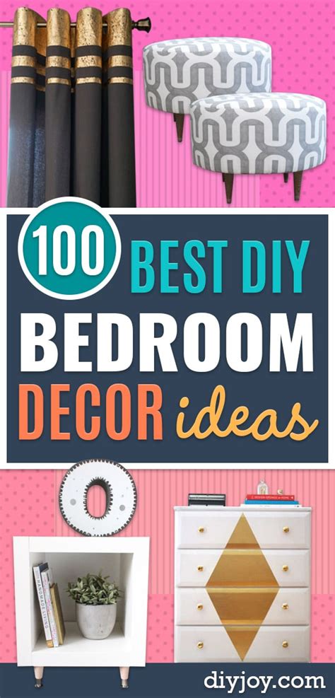 100 Diy Bedroom Decor Ideas Creative Room Projects Easy Diy Ideas