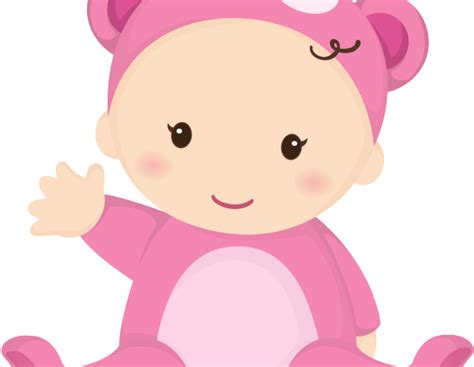 Download Cute Baby Clipart Bebe Menina Desenho Png Full Size Png