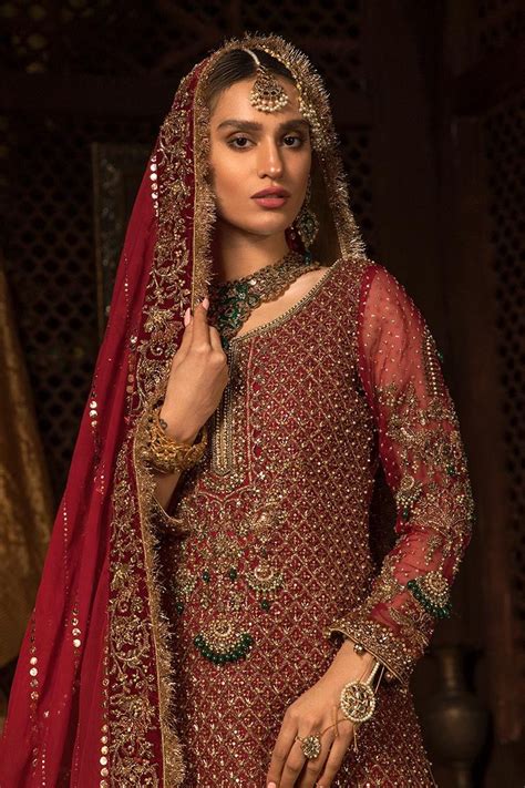 Pakistani Designer Bridal Dresses Maria B Brides 2021 2022 Collection Pakistani Bridal Dresses