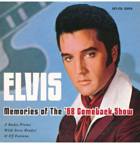 Elvis Presley Memories Of The 68 Comeback Show A Radio Promo With