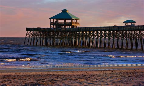 Capturing The Sunset Folly Beach Sc Simply Taralynn Food