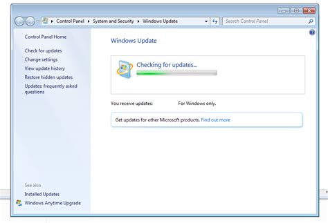 Windows 7 Sp1 Windows Update A Bloqué La Vérification Des Mises à Jour