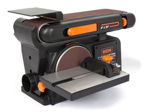 Wen 6502 4 X 36 Inch Belt And 6 Inch Disc Sander With Cast Iron Base