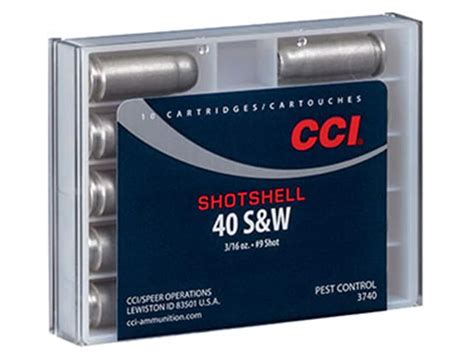Cci Shotshell 40 Sandw Ammo 88 Grain Lead Shot Box Of 10