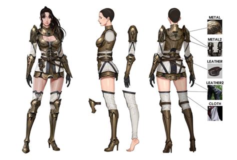 Pin By Otus L On 概念設定 Female Character Concept Game Character Design Concept Art Characters