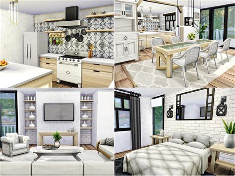 I recently began making cc for the sims 4, which is what you will find here, along with random photos from my game or reblogs from other simblrs. Difabio: Sims 4 Modern Farmhouse Cc