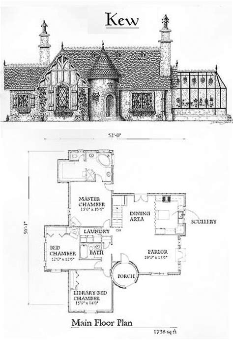English Cottage House Plans Cottage Floor Plans Storybook Homes