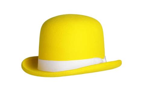 Yellow Derby Yellow Bowler Derby Hat Bowler Hat Derbies Nethats