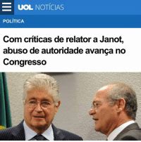 E Uol Noticias Politica Com Criticas De Relator A Janot Abuso De