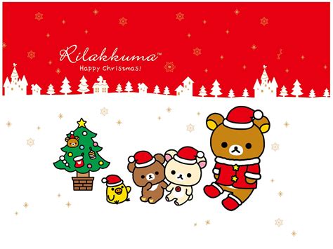 Kawaii Christmas Wallpaper Christmas Rilakkuma 1600x1200 Wallpaper