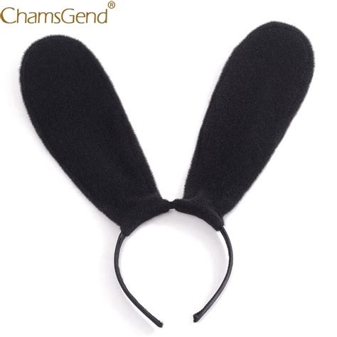 Buy Newly Design Black Rabbit Ear Sexy Headbands Women